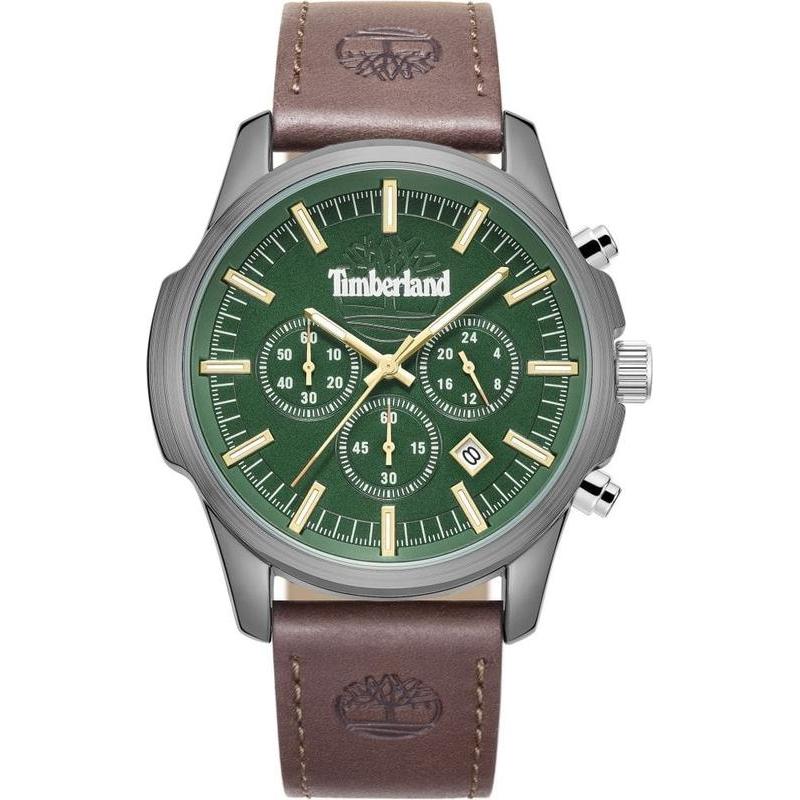 Timberland TDWGC9010903 Leather Chronograph Watch