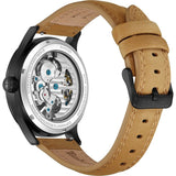 Timberland Langerbuck Automatic Brown Leather Strap Watch