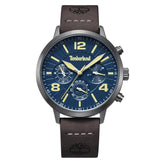 Timberland Louden Multifunction Brown Leather Strap