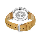 Timberland Multifunction Tan Leather Strap Watch