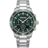 Timberland Parkman 3 Hands Date Chronograph Silver Steel Strap Watch