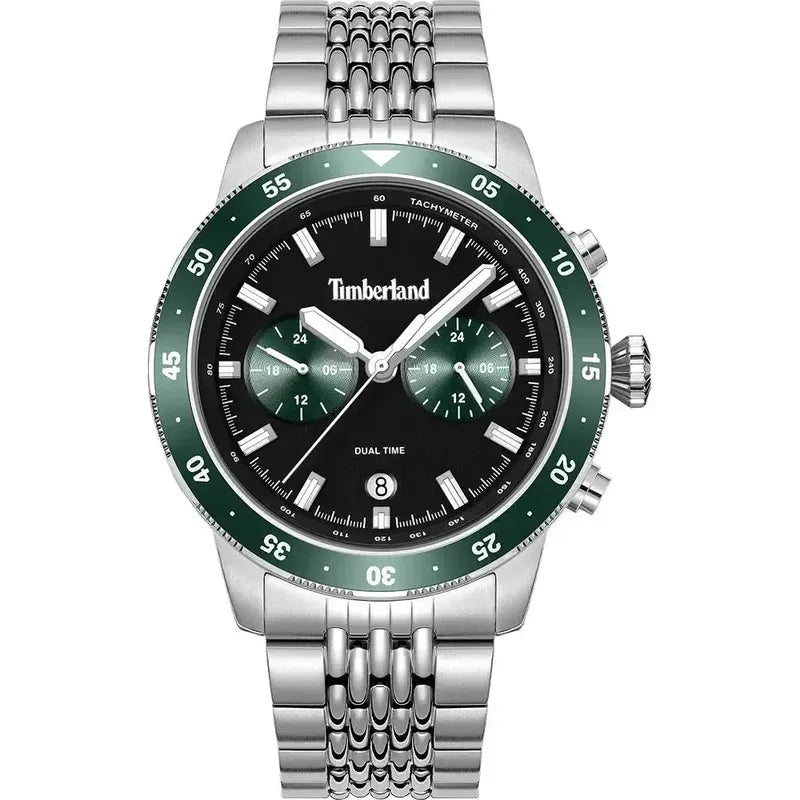 Timberland Parkman Dual Time Black Dial Men's Watch