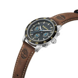 Timberland Parkman Multifunction Brown Leather Strap Watch