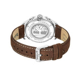 Timberland Parkman Multifunction Brown Leather Strap Watch