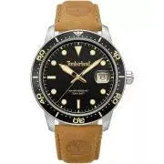 Timberland Peatfield Men's Watch Set with Leather and Fabric Straps