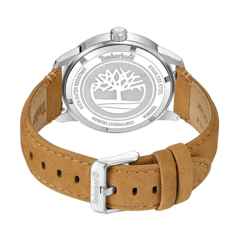 Timberland Peatfield Men's Watch Set with Leather and Fabric Straps