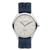 Timberland Rumney3 Hands Blue Leather Strap