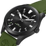 Timberland Taren 3 Hands Silicone Strap Watch