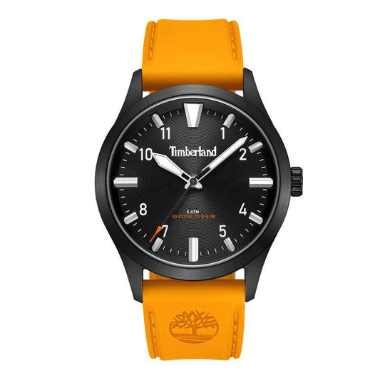 Timberland Taren 3 Hands Silicone Strap Watch