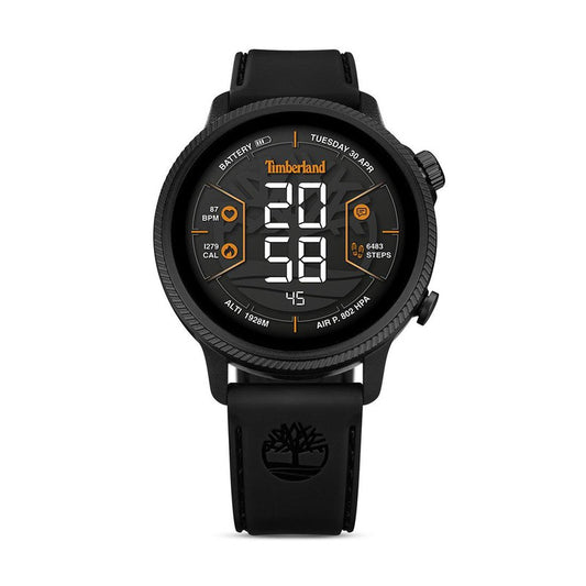 Timberland Trail Force Black Silicone Strap Smart Watch