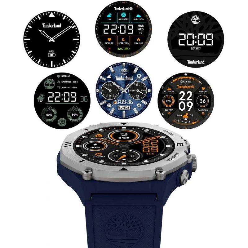 Timberland Trail Force S2 Navy Blue Smartwatch