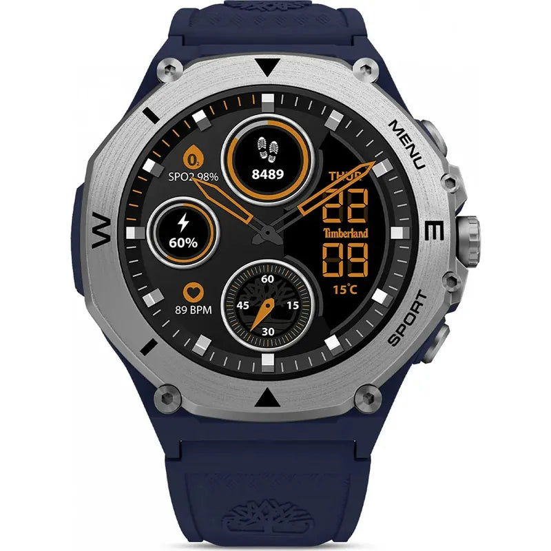 Timberland Trailforce S2 Smartwatch with Blue Rubber Band