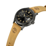 Timberland Trumbull Tan Leather Strap Watch