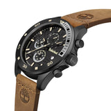 Timberland Wakeda Multifunction Brown Leather Strap