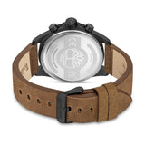 Timberland Wakeda Multifunction Brown Leather Strap