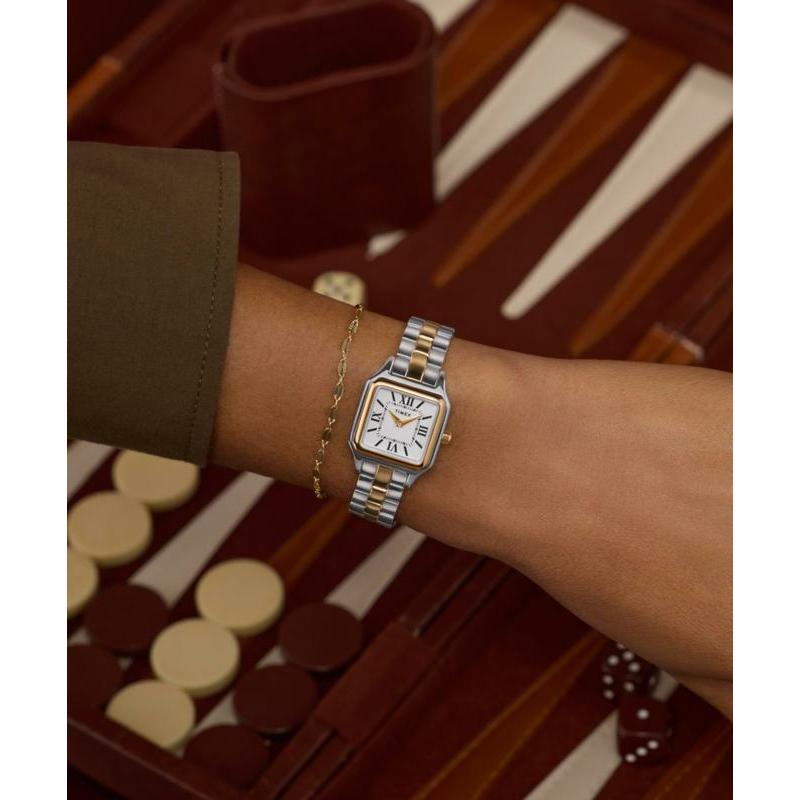 Timex Addison Stainless 2-Tone Steel Bracelet Watch