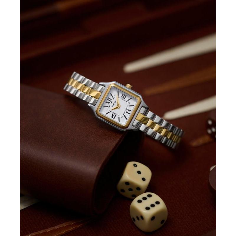 Timex Addison Stainless 2-Tone Steel Bracelet Watch