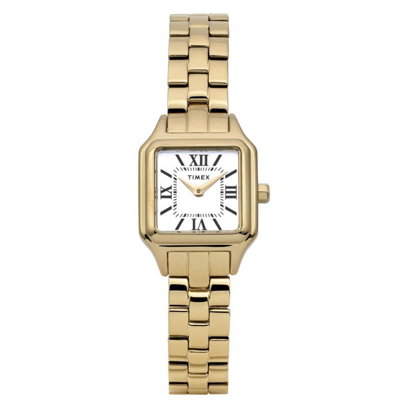 Timex Addison Stainless Steel Watch – Gold-Tone Elegance