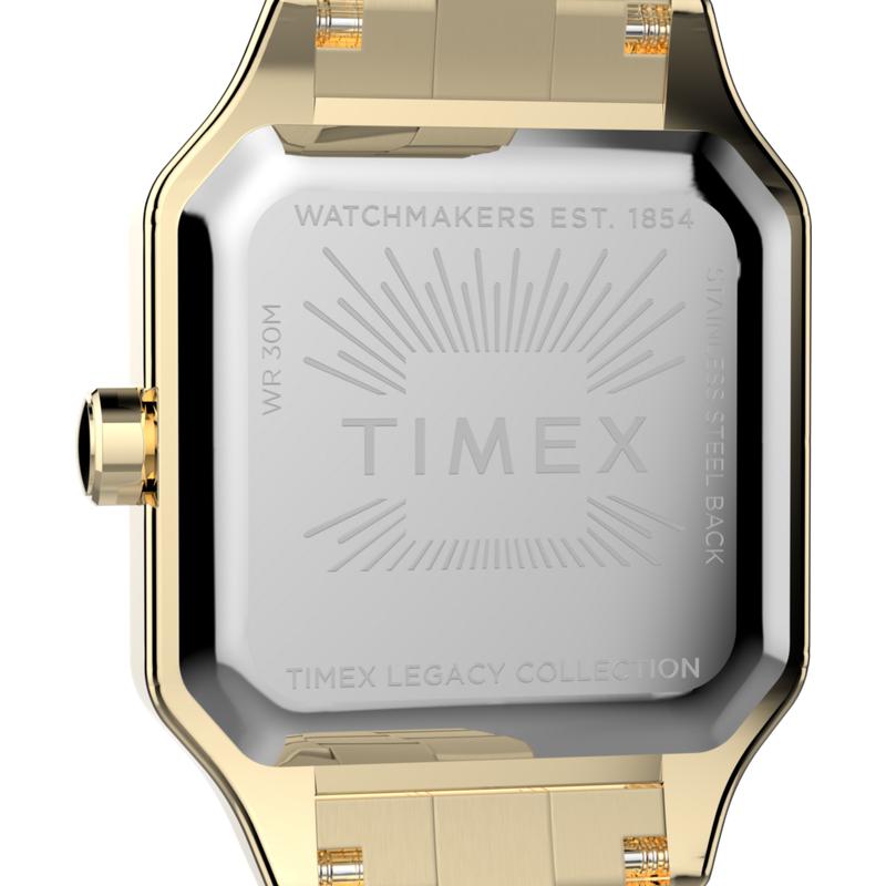 Timex Addison Stainless Steel Watch – Gold-Tone Elegance