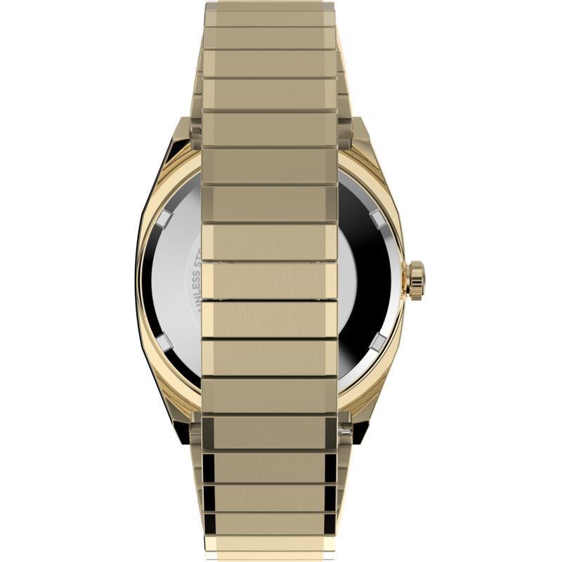 Timex Automatic 1983 E Line Reissue Gold-Tone Expansion Band Watch