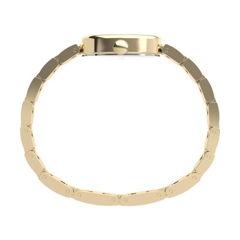 Timex Cavatina Stainless Steel Bracelet Watch White Gold-Tone