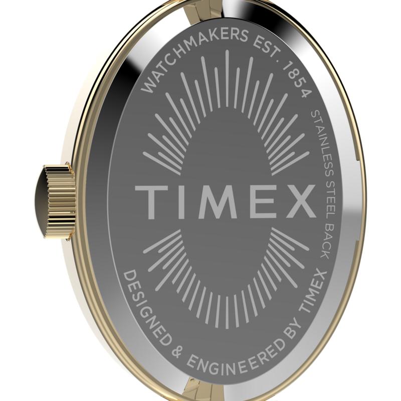 Timex Cavatina Stainless Steel Bracelet Watch White Gold-Tone