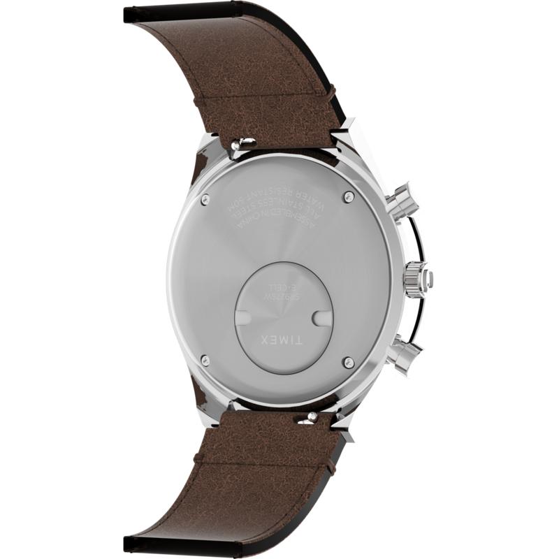 Timex Chronograph Leather Strap Watch