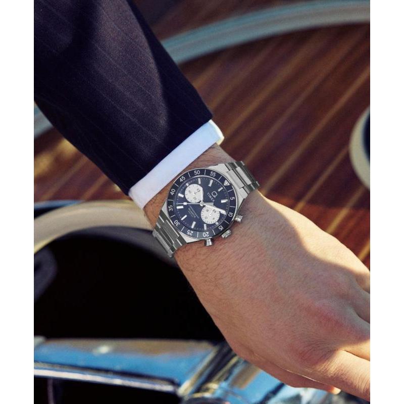 Timex Continental Chronograph Stainless Steel Bracelet Watch