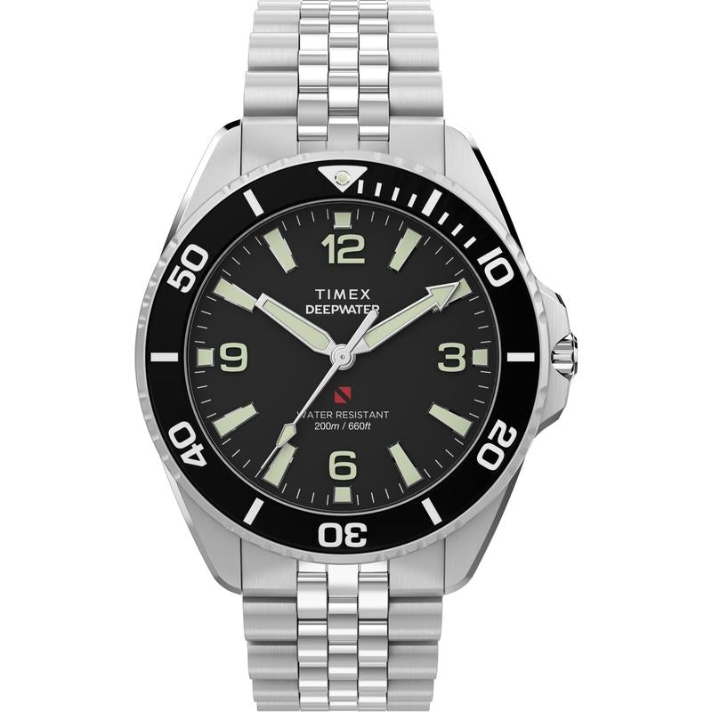 Timex Deepwater Arctic Jubilee Stainless Steel Strap Watch