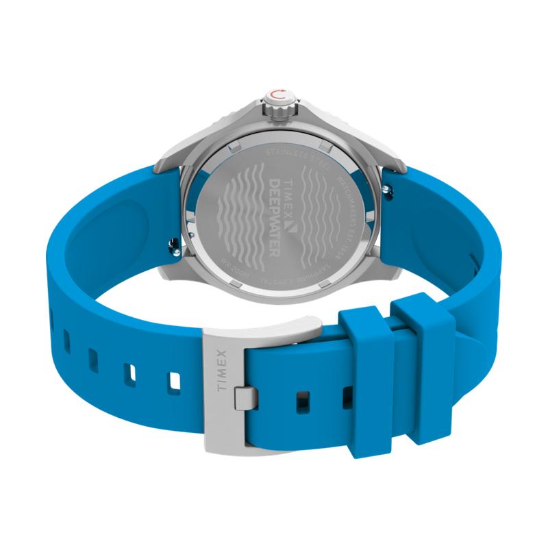 Timex Deepwater Meridian 200 HNBR Rubber Strap Watch
