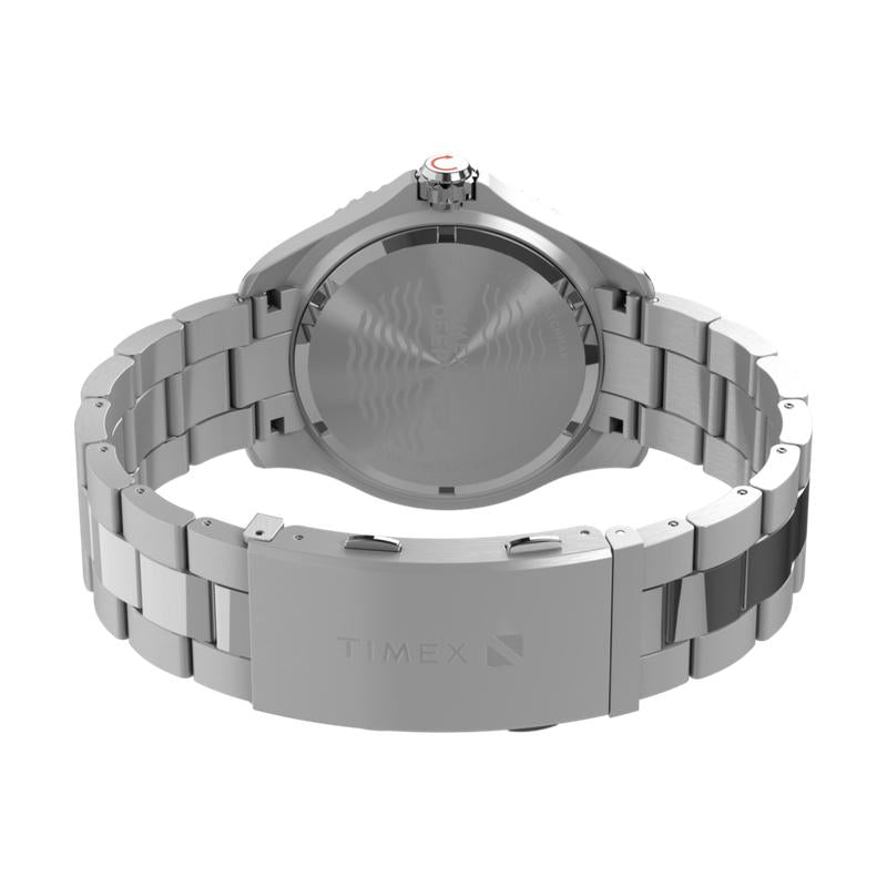 Timex Deepwater Meridian 200 Stainless Steel Dive Watch