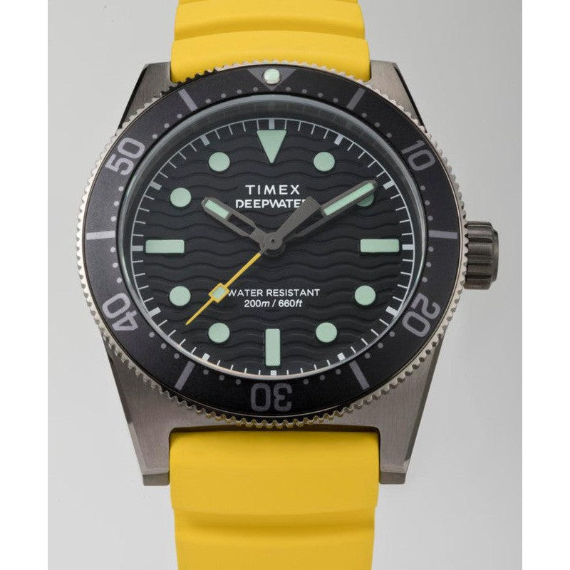 Timex Deepwater Reef 200 41mm Synthetic Rubber Strap Watch