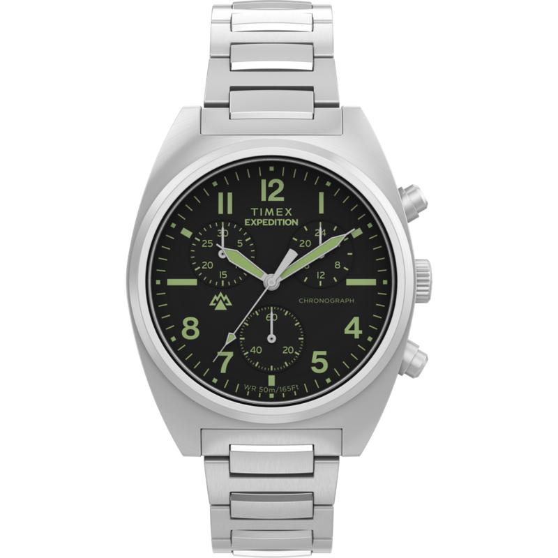 Timex Expedition Capstone Chronograph Stainless Steel Bracelet Watch