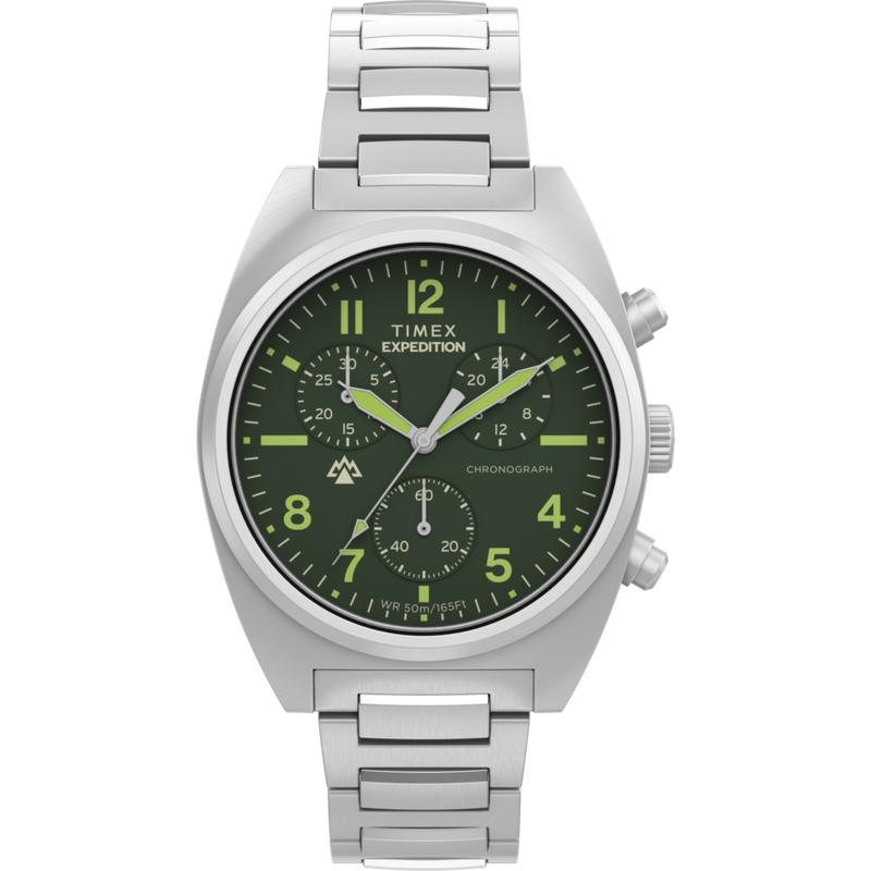 Timex Expedition Capstone Chronograph Stainless Steel Bracelet Watch