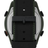 Timex Expedition Trailblazer+ 43mm Green-Black Material Strap Watch