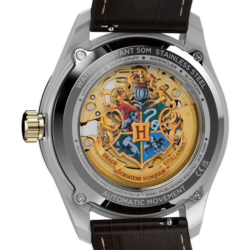 Timex Harry Potter Skeleton Automatic Watch – Hogwarts Theme