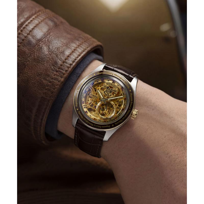 Timex Harry Potter Skeleton Automatic Watch – Hogwarts Theme