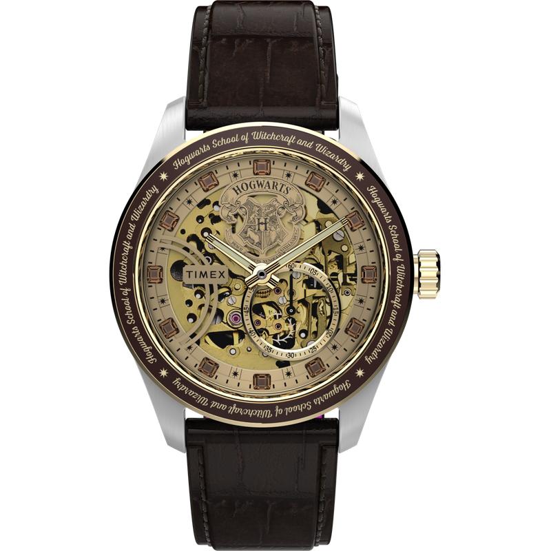 Timex Harry Potter Skeleton Automatic Watch – Hogwarts Theme