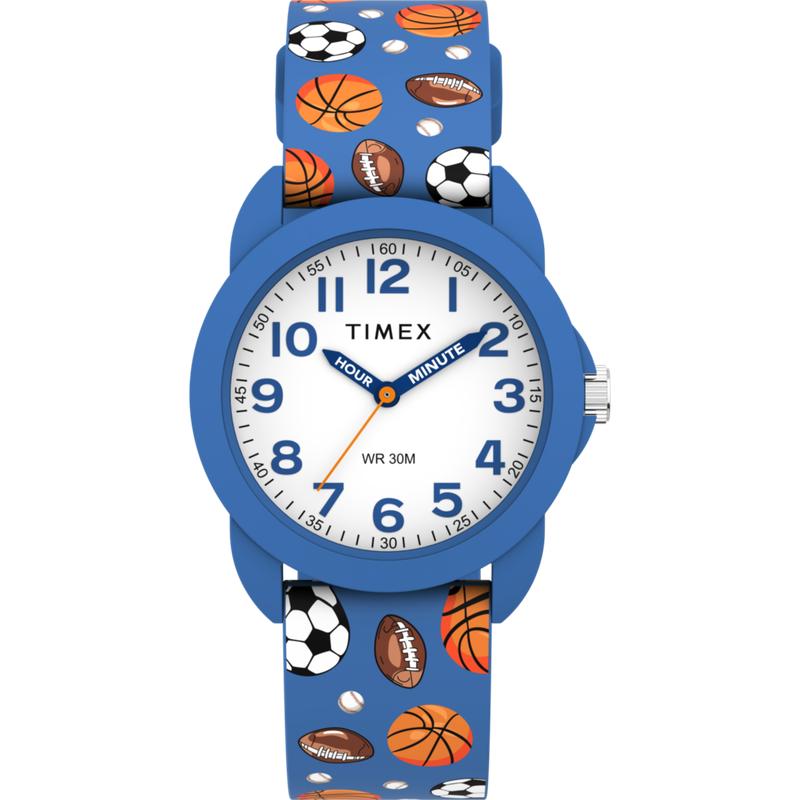 Timex Kids Time Teacher Silicone Strap Watch