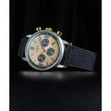 Timex Marlin Chronograph Tachymeter 40mm Leather Strap Watch