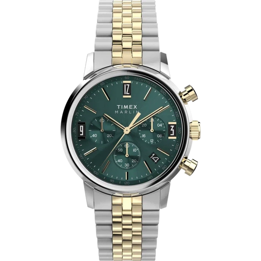 Timex Marlin Chronograph Tachymeter 40mm Stainless Steel Bracelet Watch