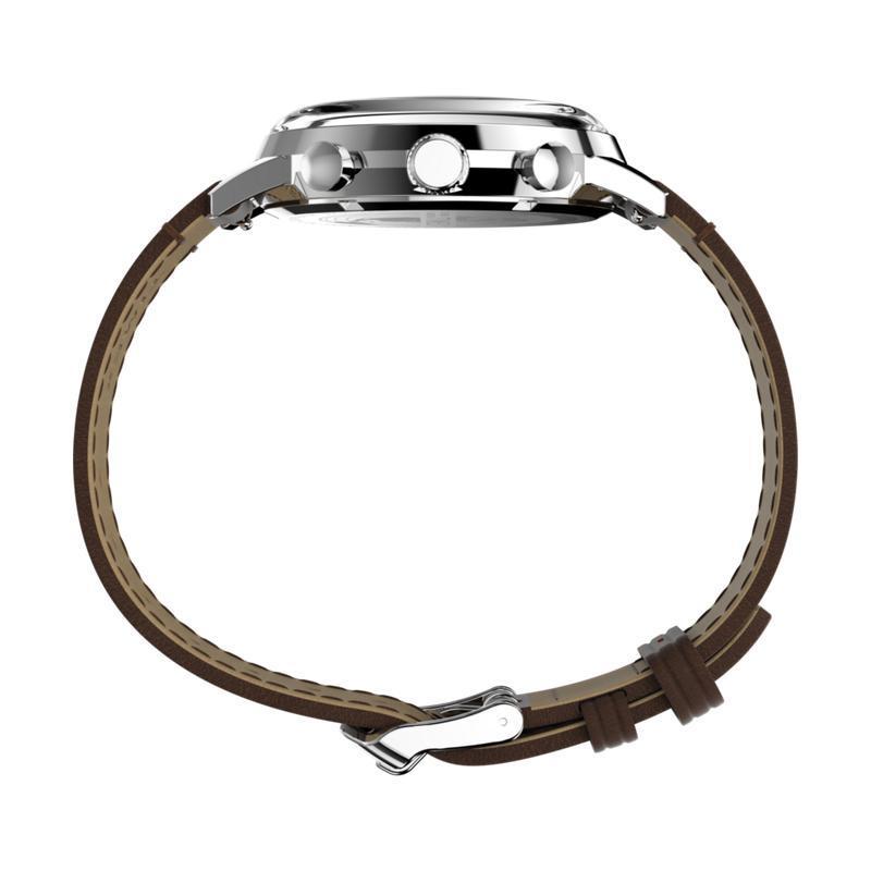 Timex Marlin Chronograph Tachymeter Leather Watch