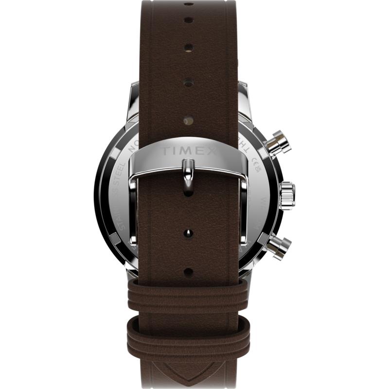 Timex Marlin Chronograph Tachymeter Leather Watch