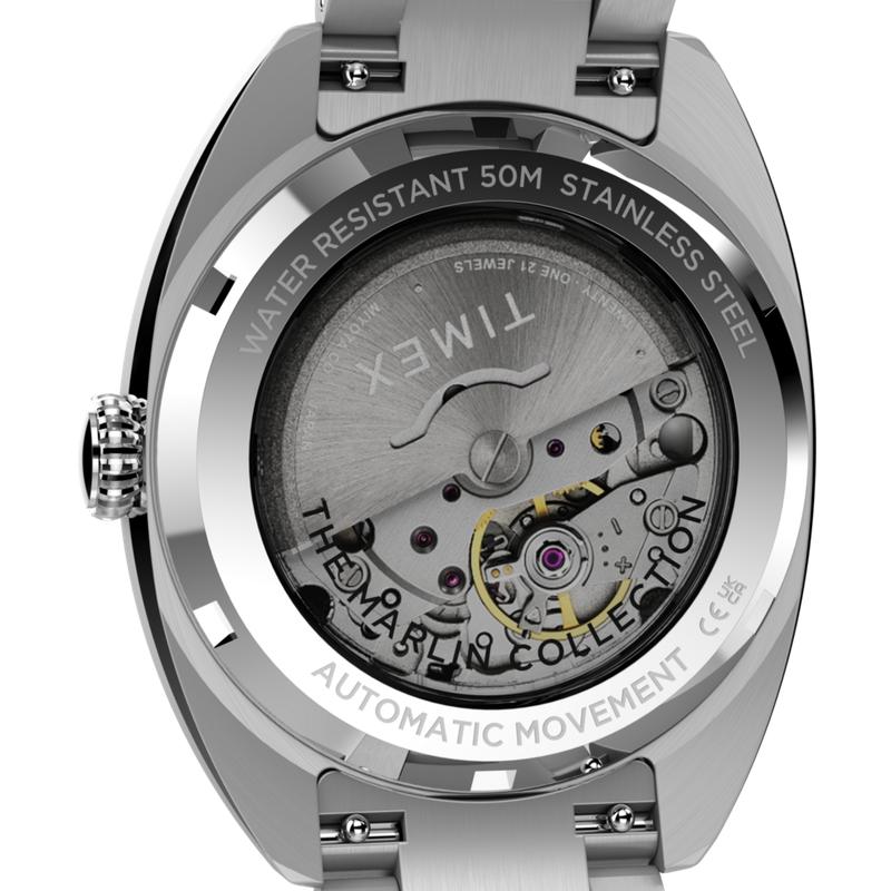 Timex Marlin Draper Automatic Stainless Steel Watch