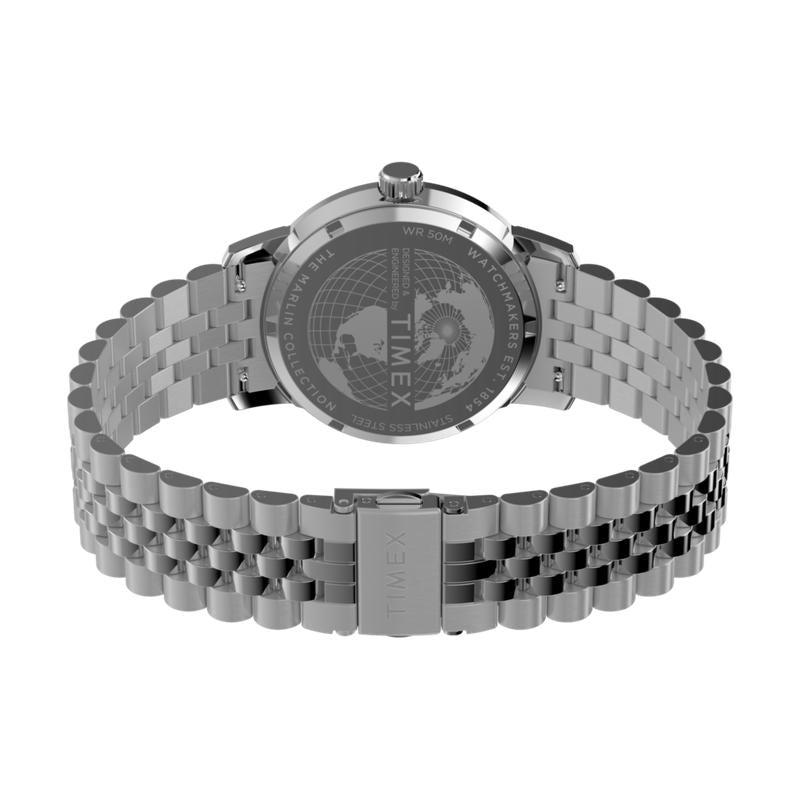 Timex Marlin Quartz GMT Stainless Steel Bracelet Watch