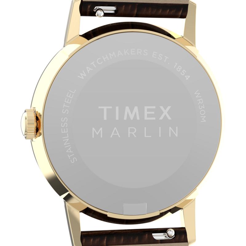 Timex Marlin Quartz Leather Strap Classic Men's Watch