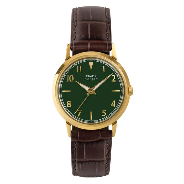 Timex Marlin Quartz Leather Strap Classic Men's Watch