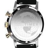 Timex Marlin® Chronograph Tachymeter 40mm Leather Strap Watch