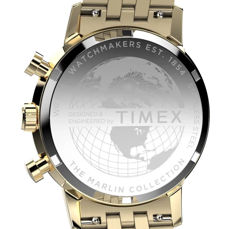 Timex Marlin® Chronograph Tachymeter 40mm Stainless Steel Bracelet Watch