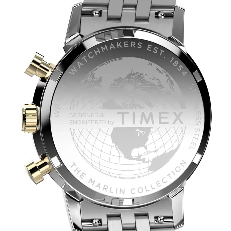 Timex Marlin® Chronograph Tachymeter 40mm Stainless Steel Bracelet Watch